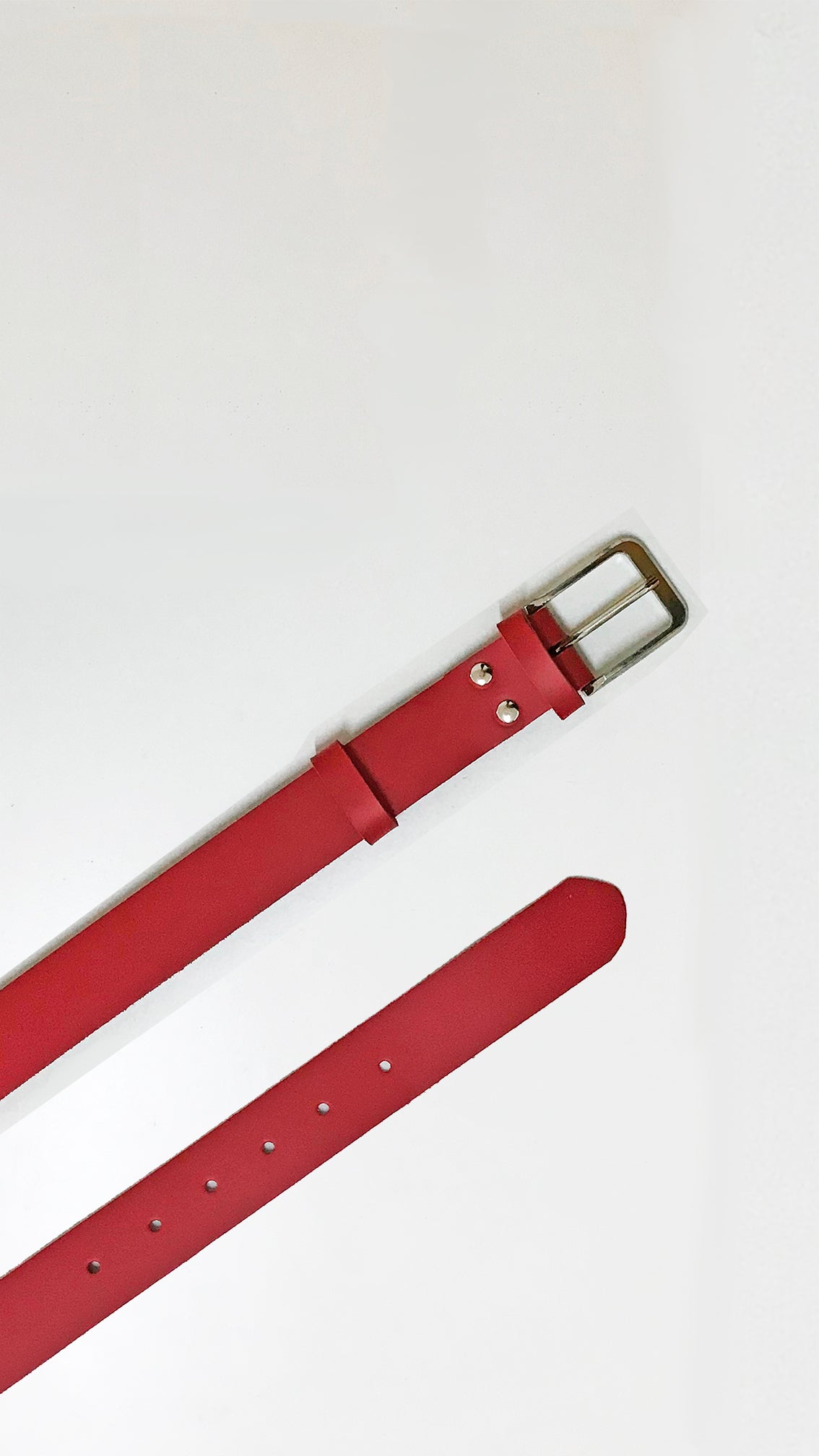 Cinturón Rojo Minimal