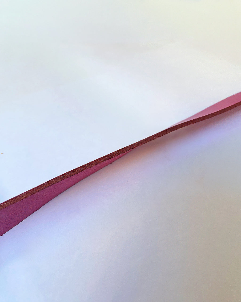 Cinturón Rosado — Hebilla Estilizada
