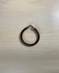 Pulsera café oscuro